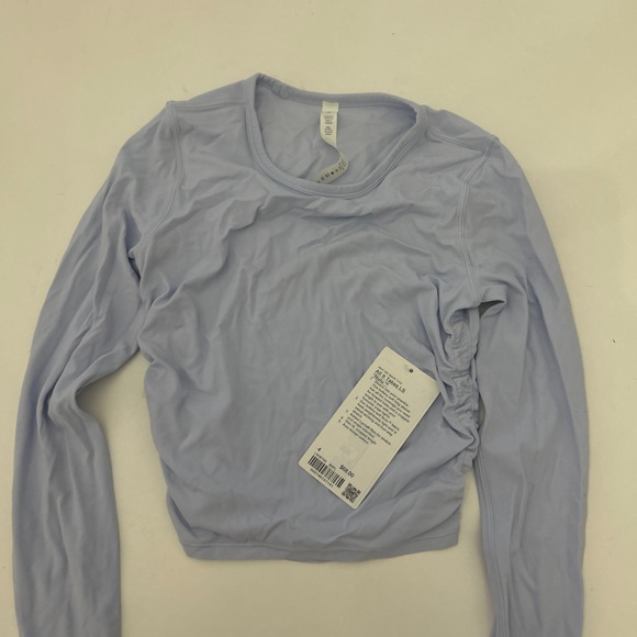 Lululemon Athletica Light Purple Long Sleeve Top - Picture 2 of 4
